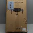 HYD-Parts 40"/48 Rebounder Trampoline for Adults with Bungee Cords, Portable Fitness Exercise Mini Trampoline, Small Rebounder Indoor/Outdoor, Quiet Workout Equipment, 450lbs/550lbs