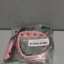 Fida Heavy Duty Dog Collar, Ultra Comfortable Soft Neoprene Padded, Adjustable Reflective Nylon Pet Collar with Durable Metal Belt Buckle for Large Breeds (L, Pink) (Large(19"-23"))