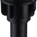 Black Sink Drain with Overflow Pop Up Sink Drain Stopper for Sink Faucet Vessel Vanity Bathroom Sink Drain Strainer with Hair Catcher Anti-Clog Strainer Matte Black, SD30-BK