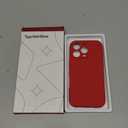 Magnetic for iPhone 16 Pro Case, Compatible with MagSafe, [Full Camera Protection][Screen Protector] Silicone Shockproof Protective Phone Case for iPhone 16 Pro 6.3", Deep Red