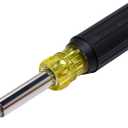 Klein Tools 32500 11-in-1 Screwdriver/Nut Driver Set, 8 Bits (Phillips, Slotted, Torx, Square), 3 Nut Driver Sizes, Cushion Grip Handle