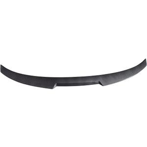 KHK Spoiler Compatible with F30, M4 Style Rear Spoiler, Carbon Fiber Look ABS Material Rear Wing Compatible with 2013-2018 BMW 3 Series F30 Sedan / F80 M3 Sedan