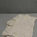 BuLuTu Camellia Floral Print Pillowcase King Muslin Cotton Pillow Case Chic Shabby Pillow Cover with Ruffles Enveloped Pillowcases, Machine Washable, 20x36 Inch, 1 Piece