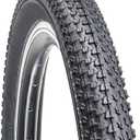 Hycline Bike Tire, 20x2.125-Inch Folding Replacement Tire for MTB Mountain Bicycle-Black