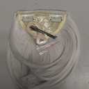 SARLA Clip in Side Bangs Extension Straight Synthetic Fake Bangs One Piece for Women Grey Multi