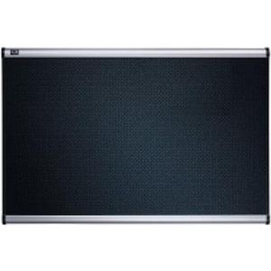 Quartet Bulletin Board, 3' x 2', Embossed, Hi-Density Foam, Aluminum Frame (B343A)