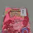 68Pcs Pink Balloons Kit 12 Inch Metallic Pink Balloon, Pink Confetti Balloon and Baby Pink Party Balloons with Ribbons for Birthday, Wedding, Baby Shower, Graduation Decorations.