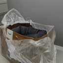 WESTERN HOME Cooling Elevated Dog Bed for Large Dogs, Portable Indoor & Outdoor Raised Dog Bed with Breathable Mesh, Chew Proof Pet Hammock Cots with Removable and Waterproof Bolsters (43.0"L x 31.0"W x 8.0"Th, Grey)