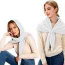 Pashmina Shawl Wraps for Women Poncho Shawl Knit Cape Cashmere Wrap for Evening Dresses and Daily Wear.