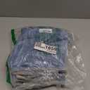 decorUhome Spring Chenille Soft Cozy Throw Pillow Covers 24x24 Set of 2, Modern Farmhouse Boho Velvet Decorative Euro Sham Pillow Cases with Stitched Edge for Couch Sofa Bed Home Decor, Blue