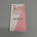 MZELQ Compatible with iPhone Air Case 2025 TPU Card Holder Wallet, Camera Protection + Screen Protector Soft Card Slot Phone Cover for Girls Women -Pink