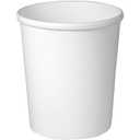 32 Oz Flexstyle Double Poly Paper Containers in White