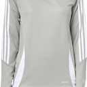 adidas Women's Tiro 24 Training Top (X-Large Tall, Team Mid Grey/White)