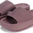 rosyclo Cloud Slippers for Women and Men, Pillow House Slippers Shower Shoes Indoor Slides Bathroom Sandals, Ultimate Comfort, Lightweight, Thick Sole, Non-Slip, Easy to Clean