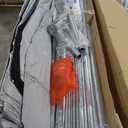 Lyromix 10 x 10FT Large Outdoor Dog Kennel with Roof, Dog Kennel Outside with Waterproof Cover, Galvanized Heavy Duty Chain Link Dog Runs Cage Playpen for Outside with Secure Lock