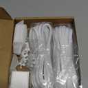 ALERTCAM 2Pack 9m/30ft Charging Cable for Arlo Essential 2K Outdoor Security Camera (2nd Generation), Long Waterproof Power Cord for Arlo Essential 2nd, White