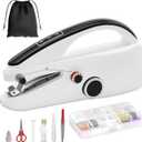 Handheld Sewing Machine Heavy Duty & Portable, 2-Speed Mini Sewing Machine with Sewing Kit & Storage Bag for Beginners, Adults, DIY, Home, Travel