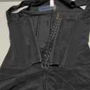 SHAPERX Fajas Colombianas Shapewear for Women Tummy Control Body Shaper Postpartum Butt Lifter with Zipper and Hooks (Black)