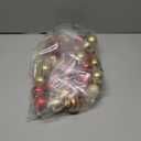 45pcs Christmas Balls 4cm / 1.6" Christmas Tree Hanging Ornaments Xmas Ball Decoration for Xmas Tree Wreath Garland, Red and Gold