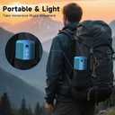 Ortizan Portable Bluetooth Speakers, IPX7 Waterproof Wireless Speaker with 24W Loud Stereo Sound, Outdoor Speaker with Bluetooth 5.3, Deep Bass, RGB Lights, Dual Pairing, 30H Playtime for Home