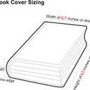 G-LEAF Bible Cover Case/Book Cover, Bible Case for Women, Bible Cover Bags Floral Pattern With Handle Fits for Standard Size Bible, 9.5x6.7x2.5 In