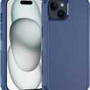 for iPhone 15 Plus Case, 3 in 1 Heavy Duty Drop Protection Full Body Rugged Shockproof/DustProof, Military Protective Tough Durable Cover Case for iPhone 15 Plus 6.7 inch (Seablue)
