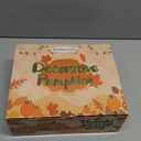 winemana Fall Decorations for Home - Set of 6 Artificial Pumpkin, Berry & Pine Cone Table Centerpiece for Office, Thanksgiving, Bathroom Kitchen Autumn Decor 