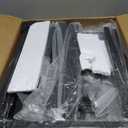 Kitsure Shoe Rack for Closet, Rustic Brown Shoe Organizer with Leveling Feet, Sturdy & Rust-Proof Shoe Storage for Entryway, Bedroom, Living Room, 29.5" x 11.4" x 24.8", Brown