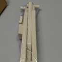 Pysrych No Drill Swivel Towel Rack Wall Mounted 3-Arm Towel Bar ABS Self-Adhesive Towel Holder with Hook for Bathroom Shower Kitchen Beige