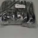 Plastic Spoons Individually Wrapped, 100pcs Heavy Duty Disposable Spoons Bulk - Ideal for Parties, Restaurants, Travel & Takeout (Black)