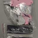 Stitch Gun for Clothes Handheld Stitch Gun Quick Clothing FixerSewing Kit Includes 1,000 Black Fasteners & 1,000 White Fasteners & 6 Needles (Pink)