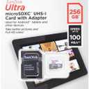Made for Amazon SanDisk 256GB microSD Memory Card for Fire Tablets and Fire -TV