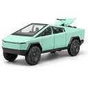 Trucks for Boys 1/32 Die Cast Metal Toy Truck,Toy Trucks for Boys Age 4-7,Diecast Model Truck Kits,Pull Back Pickup Truck Toy with Light and Sound,Trucks for Kids Ages 4-8Green