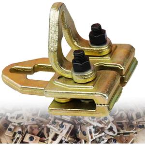 Heavy Duty 5 Ton Right Angle Two Way Auto Body Pull Clamp Kit for Automotive Repair Frame Straightening and Dent Pulling Tool 180 Degrees