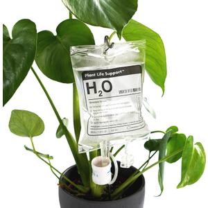 Plant Life Support - Automatic Watering System for Houseplants - Fun Garden Gifts - Home Accessories - Indoor Waterer