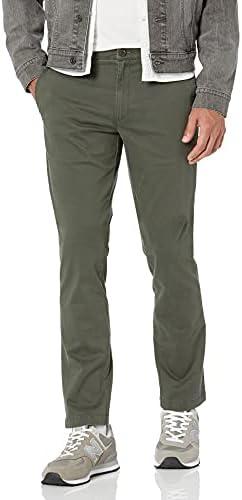 Goodthreads Men's Slim-Fit Washed Comfort Stretch Chino Pant, 28Wx32L