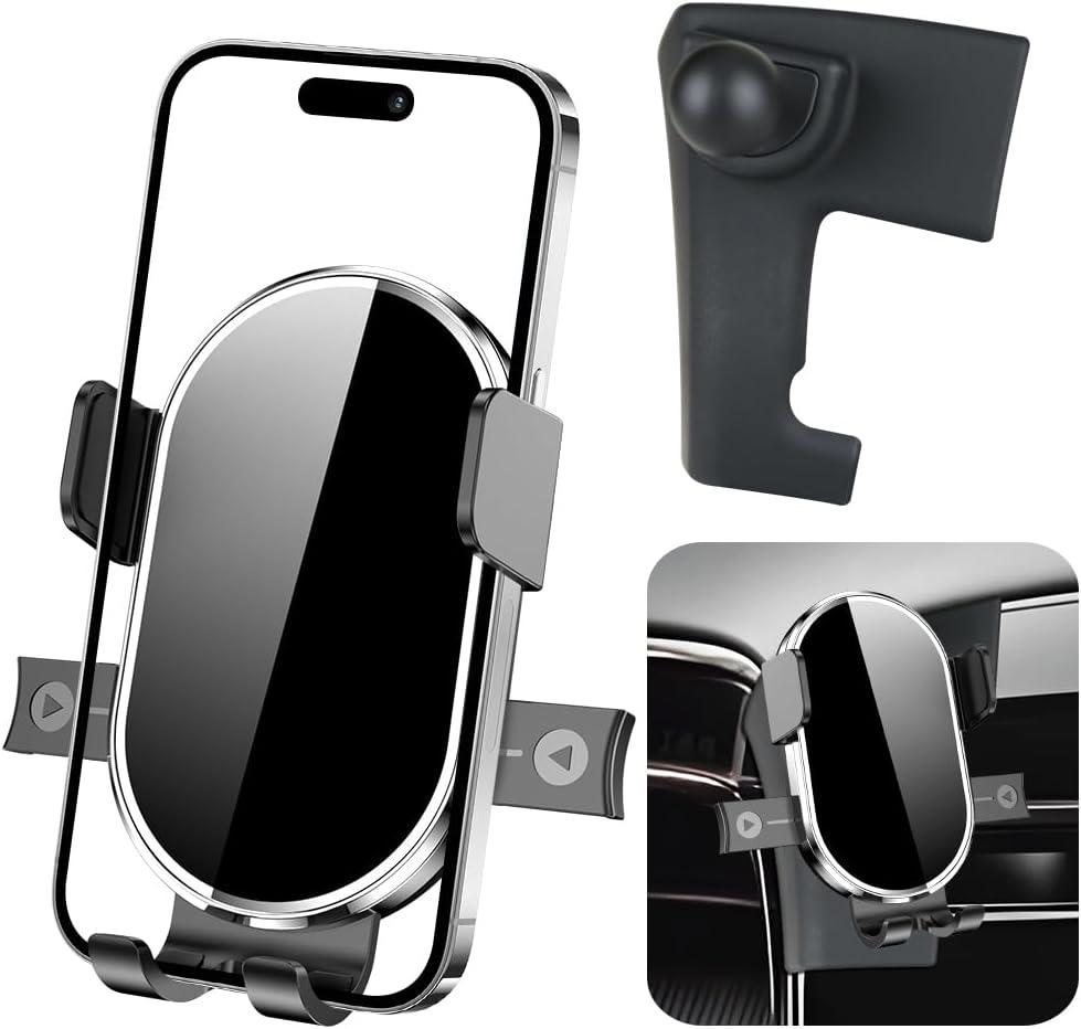 Car Phone Holder For Hyundai Tucson 2022 2023 2024Hyundai Santa Cruz 2022 2023 2024 Auto Accessories Navigation Screen Bracket Interior Decoration Cell mobile Phone Mount holders case accessory