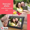 Frameo 10.1 Inch WiFi Digital Picture Frame with 32GB Storage,1280 * 800P IPS HD Touch Screen,Send Photos/Videos from Your Phone Anywhere, Photo Gifts for Parents and Grandparents