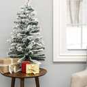 3Ft Christmas Tree With Snow