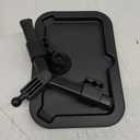 Lamicall Baby Car Mirror for Backseat - [2025 Safest Triangle Hook Clip] Acrylic Car Seat Mirror for Rear Facing, 360 Rotation & Wide Clear View, 3S Quick Install, Newborn Baby Essentials Accessories (12.8")