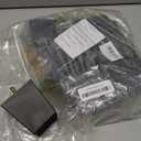 TURSTIN 8 Pack 3 Inch Furniture Legs Plastic Sofa Couch Legs Square Tapered Feet Sofa Legs with M8 T-Nuts Screws for Legs Sofas Chairs Cabinets Dressers Beds, Black