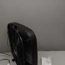 Amazon Basics 3-Speed Box Fan for Bedroom, Portable with Carry Handle, Powerful Airflow, 5 Blades, Lightweight Design, 67 Watts, 20-Inch, Black, 6.8"D x 20.86"W x 21.33"H