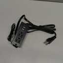 Conference Recessed Power Strip Socket with USB Ports,Table Power Strip,Desktop Charging Station with 2-Outlets and 2 USB Ports