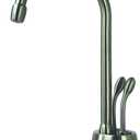 Westbrass A272HFP-20 Develosah 2-Handle Hot and Cold Water Dispenser with Instant Heating Tank, Stainless Steel