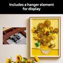 LEGO Art Vincent Van Gogh Sunflowers Building Set for Adults - Home Decor Idea - Brick Built Painting - Gift for Birthdays - 31215