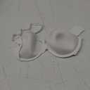 Bali Women's Underwire Bra, One Smooth U Ultra Light T-Shirt Bra, Convertible Bra , Extra Large, White 