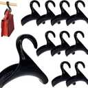 Bag Hanger, Purse Holder for Closet Black Backpack Hanger Hook for Organizer Storage Purses Tote Bag Backpacks Handbags(10 Pack)