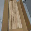 GXYAWPJ 24 Inch Floating Shelves for Wall Rustic Light Wood Wall Shelves for Bedroom Set of 4