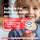 Chewable Iron Supplement for Women & Men and Kids - Strawberry Flavor, Iron Vitamin C Soft Chew for Max Absorption, Iron as Ferrous Fumarate, Ideal for Iron Deficiency, 2 Month Supply