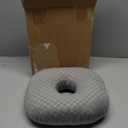 Ear Piercing Pillow for Side Sleepers with an Ear Hole for CNH and Ear Pain Ear Inflammation Pressure Sores, Cotton O-Shaped Side Sleeping Pillow, Ear Guard Pillow (Gray)